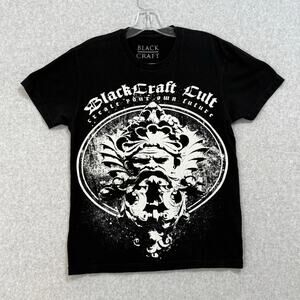 Black Craft Cult T Shirt Size XS Create Your Own Future Graphic Gothic Grunge